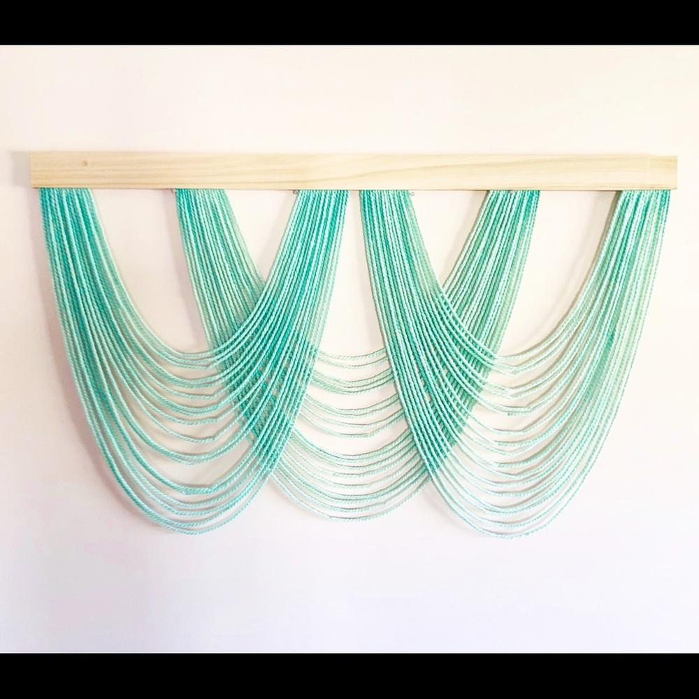 Handmade fiber art